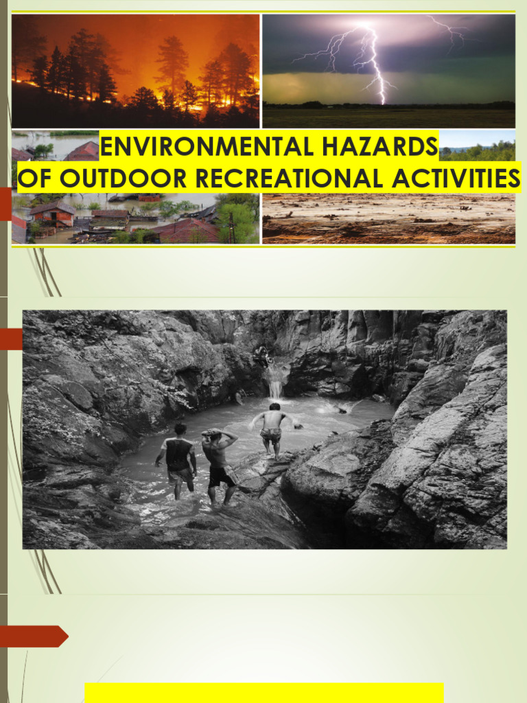 Sample Of Outdoor Recreational Activities
