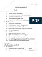 CBSE Class 6 History All Chapter Worksheets
