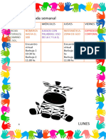 Actividades Domiciliarias 28 de Junio