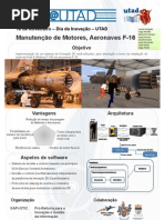 Projeto de manutenção de motores de F-16 com mundos virtuais