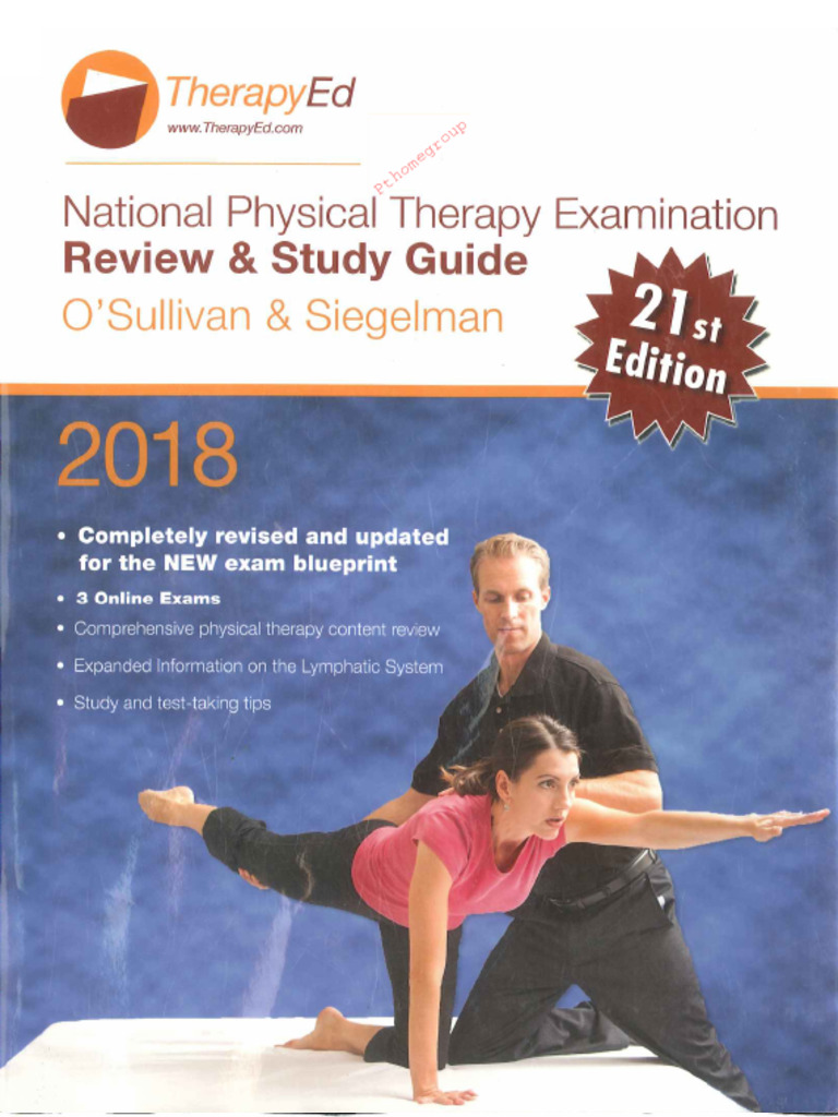 Therapy Ed Npte 2018 | PDF