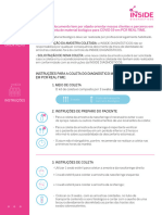 Orientação de coleta PCR Inside Diagnósticos