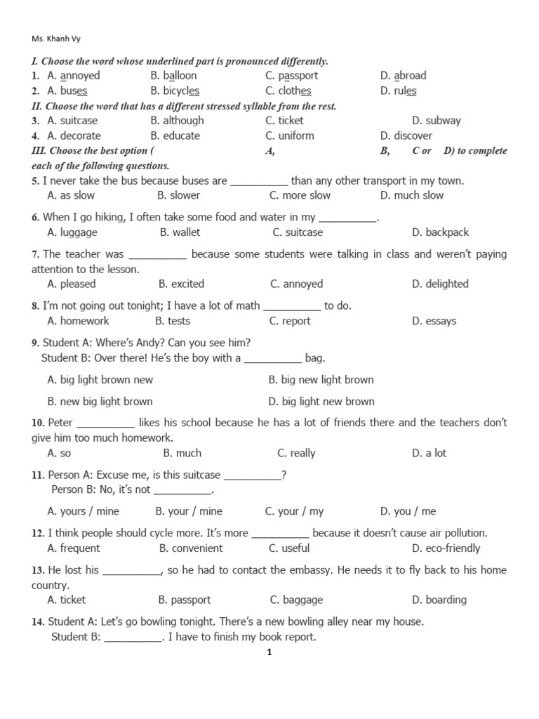 Grade 7 Test Pdf Language Arts Discipline