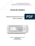 Ficha de Tecnica - Bpap - Yh-830-2-Yuwell