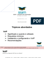 Apresentação Tecnica Nivel 2 Siam (Voip)