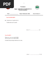 Unitary Method Practice Problems | PDF