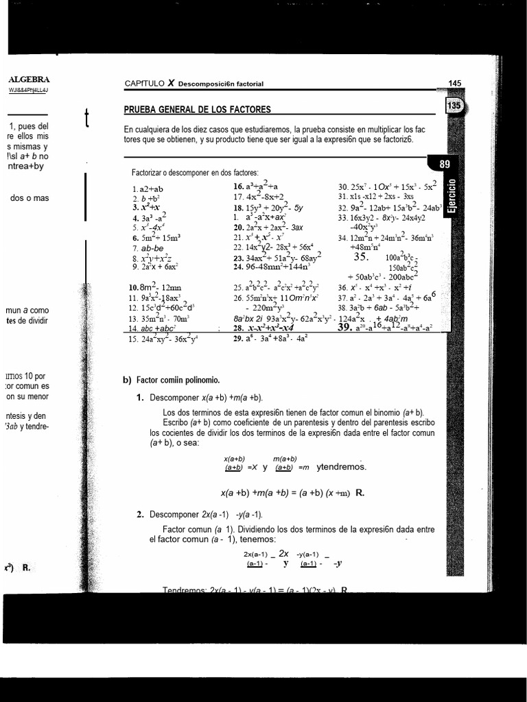 2 Factorizacion 1 Pdf Factorización Multiplicación