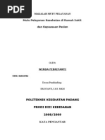 Download MAKALAH MUTU PELAYANAN by Eka Budiarsa Mamonto SN72778443 doc pdf