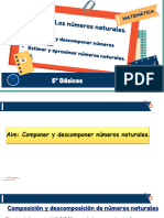 Componer y Descomponer + Estimar y Aproximar Números Naturales 5° Básicos