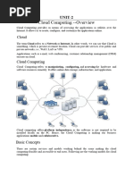 Cloud Computing Overview-Unit-2