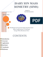 Secondary Ion Mass Spectrometry