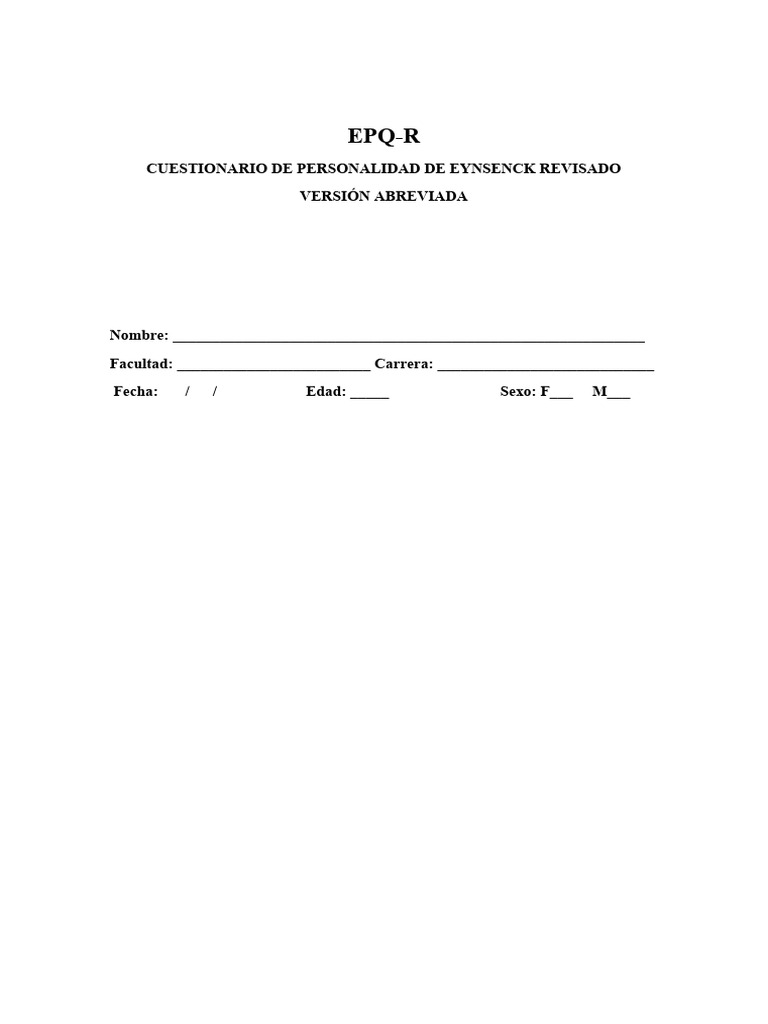 Instrumento epq r ultima version pdf
