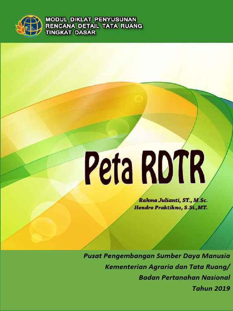 Modul RDTR: Peta dan Penyusunannya | PDF