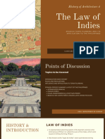 Archist PPT Law of Indies - Compressed