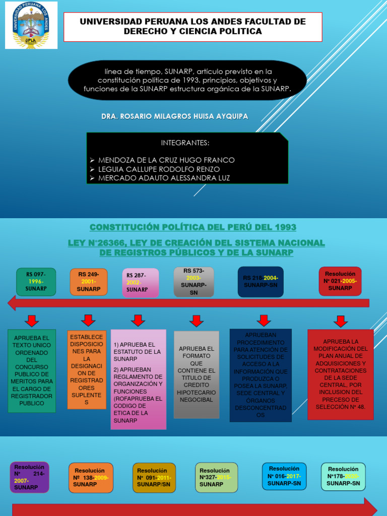 Funciones y Estructura de SUNARP | PDF | Gobierno
