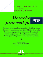 Derecho Procesal Penal. TOMO 1. 2013. Chiara Diaz