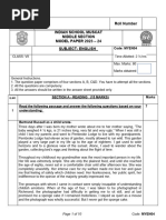 FINAL MODEL PAPER 2023-24 Class 7