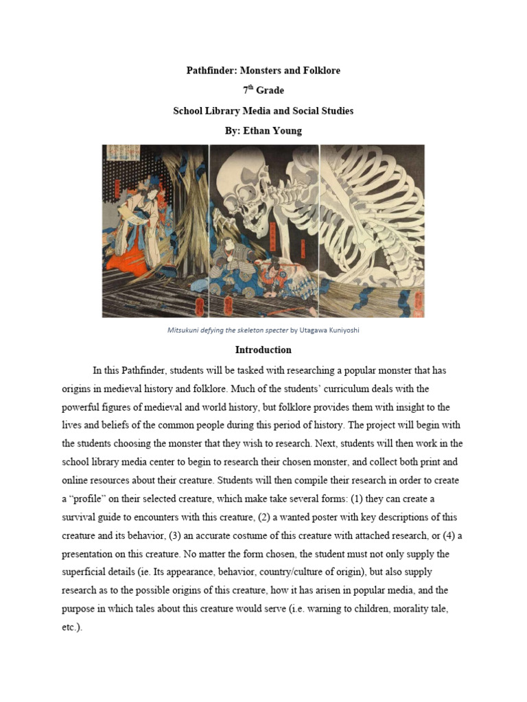 pathfinder project | PDF | Monsters | Folklore