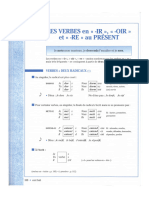 REVISION PRÉSENT INDICATIF VERBES IRRÉGULIERS