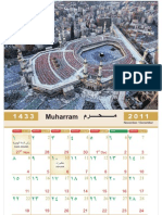 Makkah Islamic Calendar Hijri Calendar 2012 1433