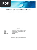 Proceeding SEA WS 2 of Central Sulawesi Province 21-22 Oct 2011