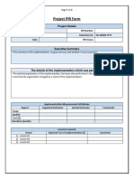 Project PIR Template - V2