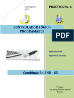 Practica 6 - Combinacion and - or Roberto Carlos Acevedo Leon