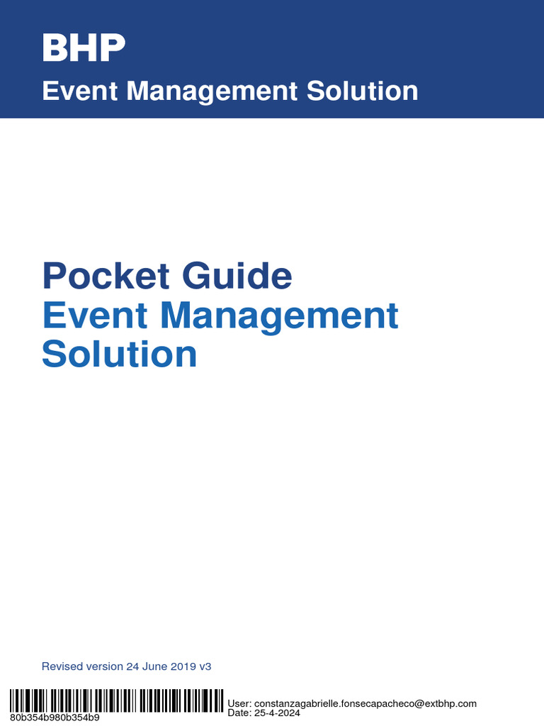 Mam STD 030.2 Ems Pocket Guide | PDF | Occupational Safety And Health