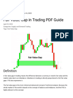 Fair Value Gap in Trading PDF Guide - Trading PDF