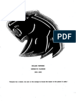 2001 Bullard Panthers Defense- 77 Pages