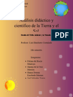 Analisis Didactico y Cientifico