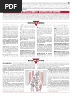 Plan de Evacuación Escolar Ejemplo | PDF | Defensa Civil | Simulación