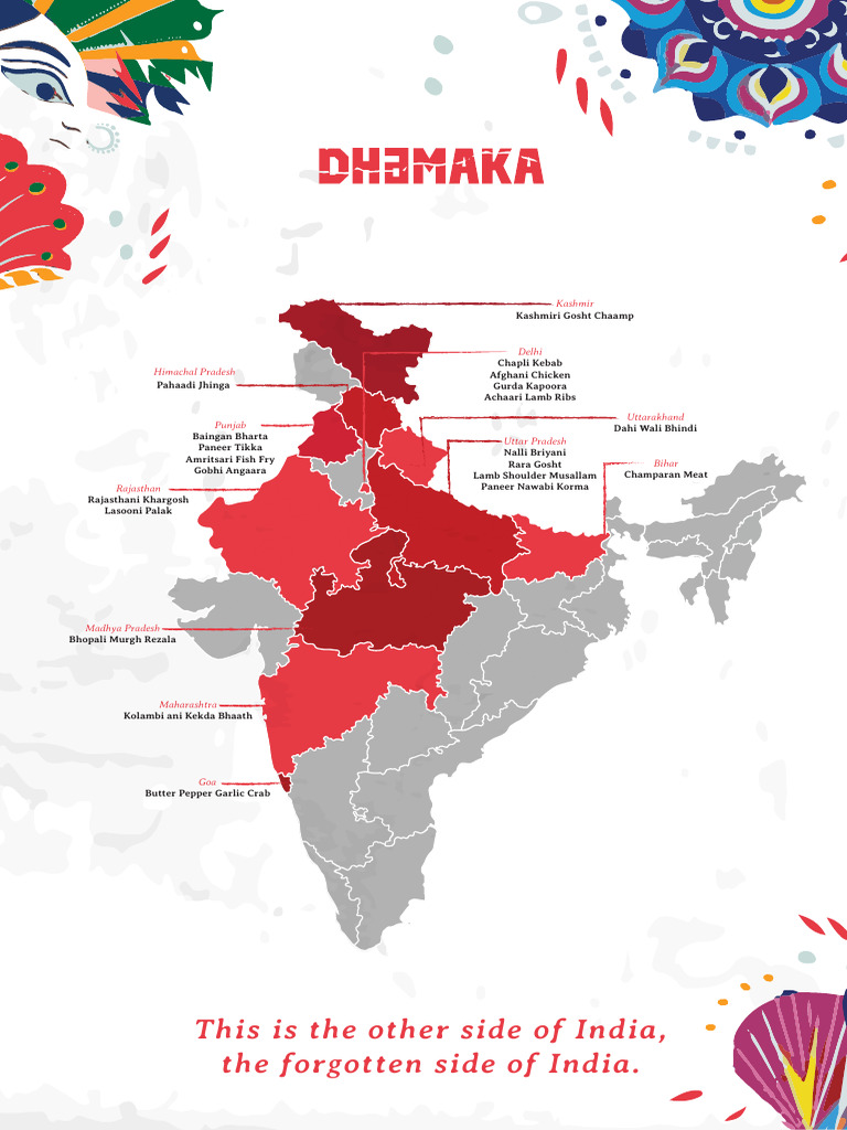Dhamaka Menu | PDF | Foods | Cuisine