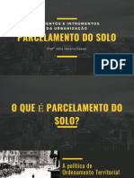 Parcelamento Do Solo