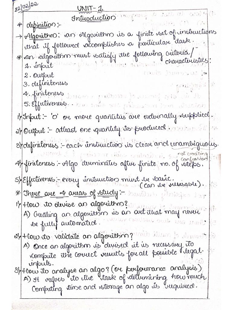 DAA 1,2,3 Units Notes | PDF