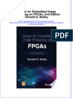 Free Download Design For Embedded Image Processing On Fpgas 2Nd Edition Donald G Bailey Full Chapter PDF
