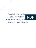Event Planning Feasibility Study