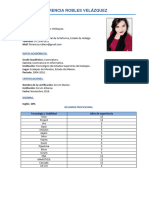 CV Florencia Robles Velázquez SM (JUNIO 2022)