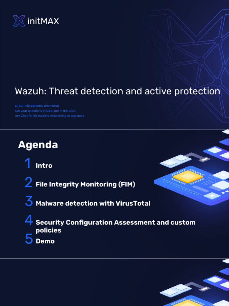 Wazuh Detekce Hrozeb A Aktivni Ochrana | PDF | Windows Registry | Malware