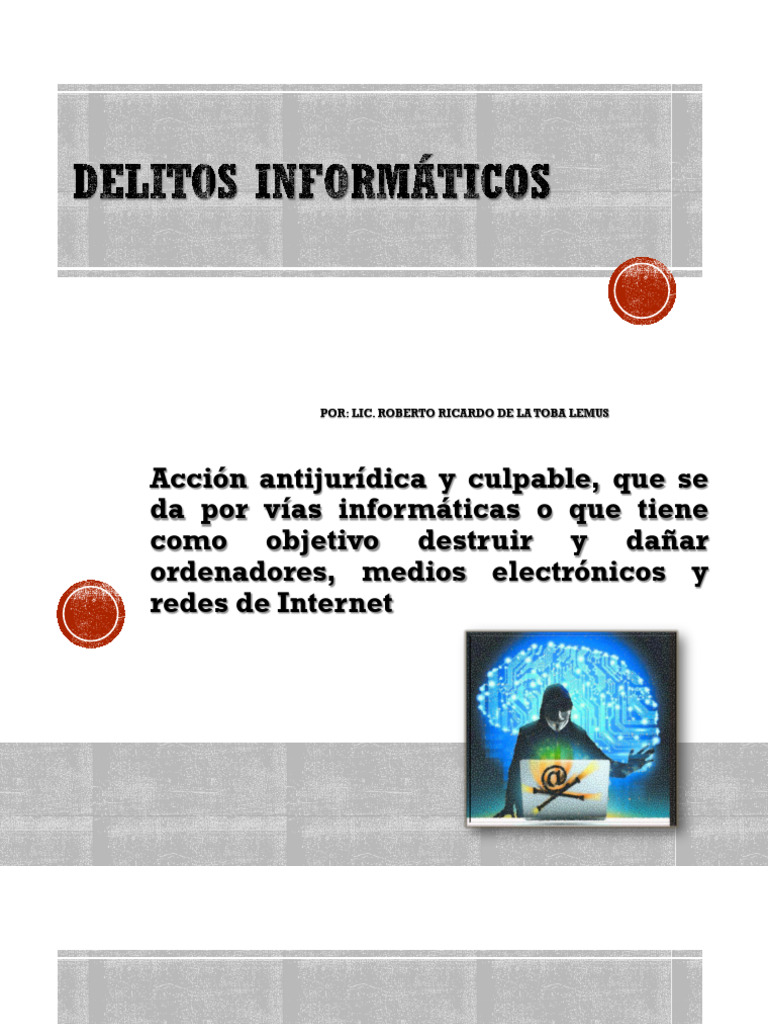 Delitos Informáticos (2799) | PDF | Infracción de copyright | Cibercrimen