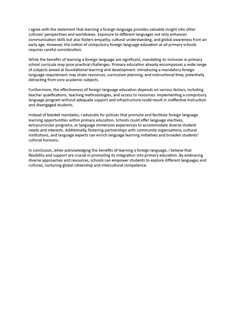 Rethinking Language Learning in Schools | PDF | Wellness