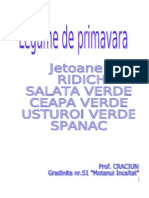 Legume de Primavara Jetoane