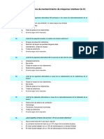 Preguntas Acerca de Mantenimiento Motores, Tarjetas y Electricidad Básica