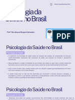Psicologia Da SaÃºde No Brasil