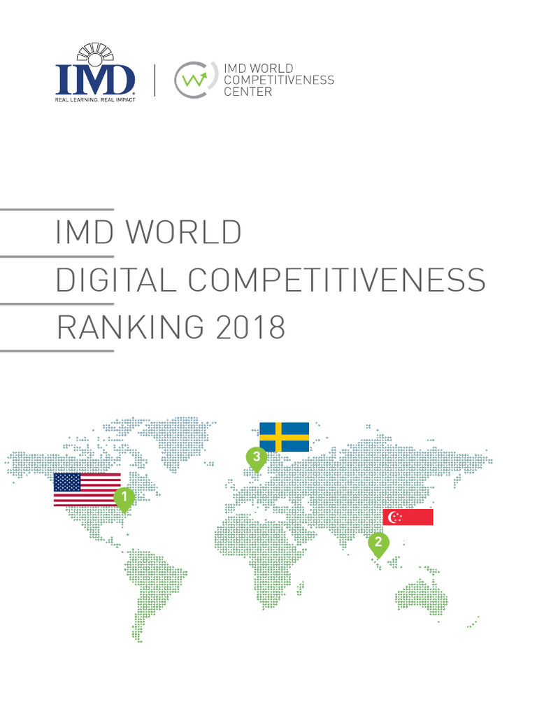 Imd World Digital Competitiveness Ranking 2018 | PDF