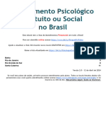 Atendimento Psicológico Gratuito Ou Social No Brasil