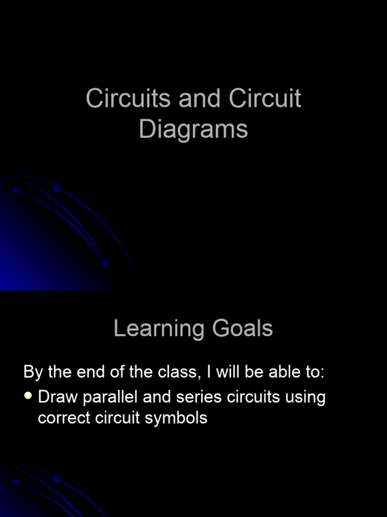 Circuit and Circuit Diagrams | PDF
