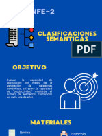 Clasificaciones Semanticas - Banfe #2