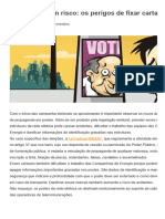 Eletricidade em Risco - Os Perigos de Fixar Cartazes em Postes