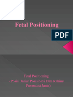 Fetal Postioning